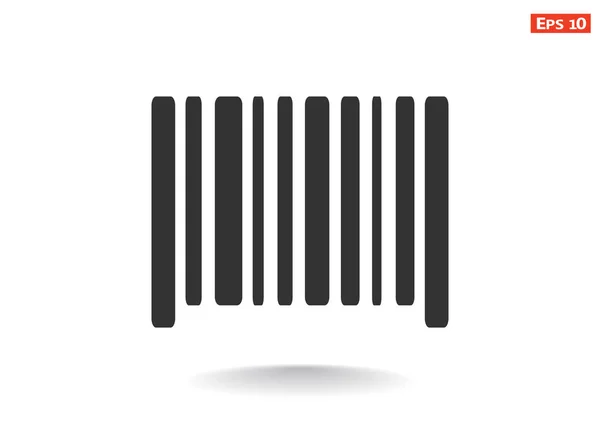 Eenvoudige barcode pictogram — Stockvector