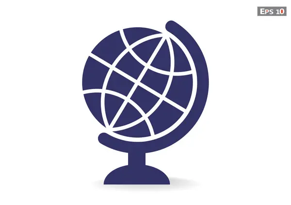 Globe web icon — Stock Vector