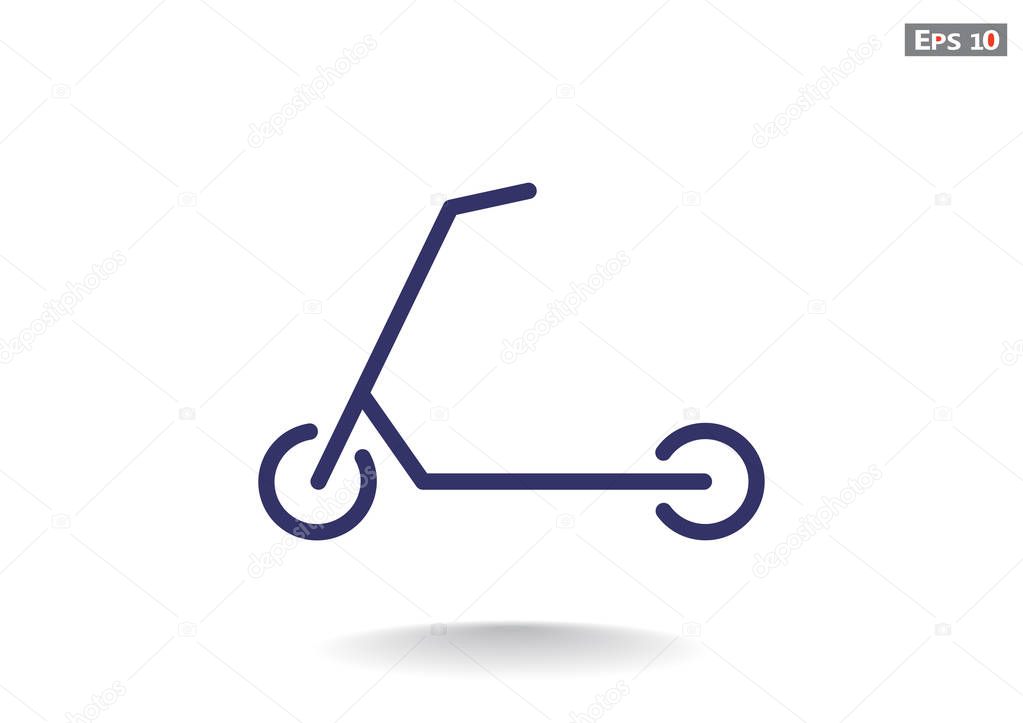 Scooter for children icon