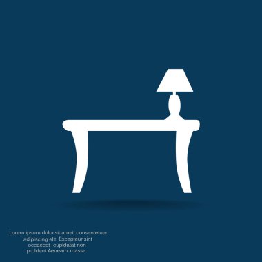 lambalı Vintage tablo