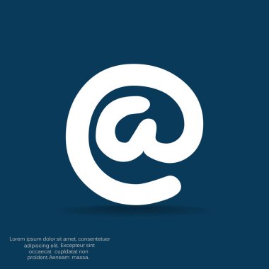 E-posta işareti web simgesi