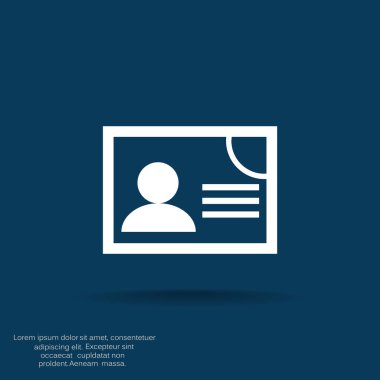 Kimlik kartı simgesi