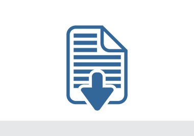 Download dosya web simge