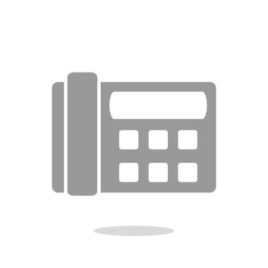 Faks telefon web simgesi