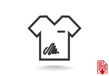 T-shirt web simgesi