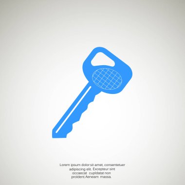 Basit anahtar web simgesi