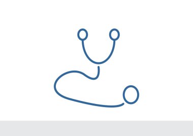 basit stetoskop simgesi