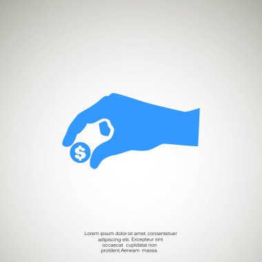 Elinde para web simgesi