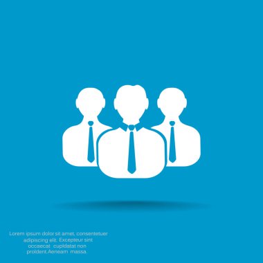 İşadamları web simgesi