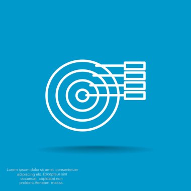 Yuvarlak Infographic web simgesi