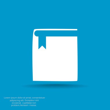 Kapalı kitap web simgesi