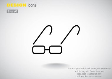 gözlük web simgesi