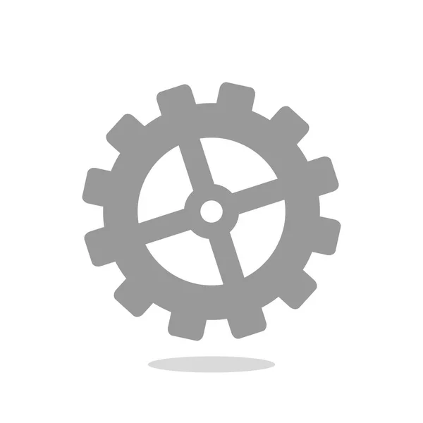 Cogwheel icono web — Archivo Imágenes Vectoriales