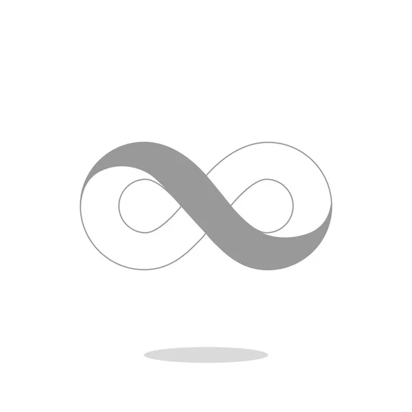 Signo de infinito simple — Archivo Imágenes Vectoriales