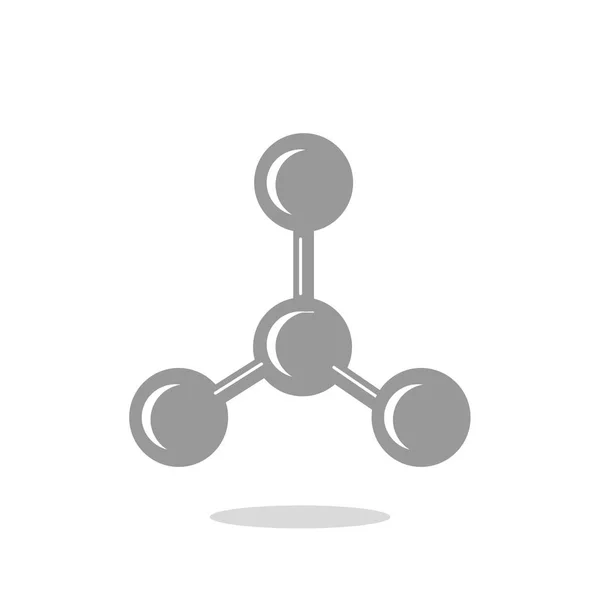 Molecuul eenvoudige pictogram — Stockvector