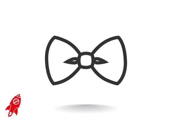 Línea web bowtie icono — Archivo Imágenes Vectoriales