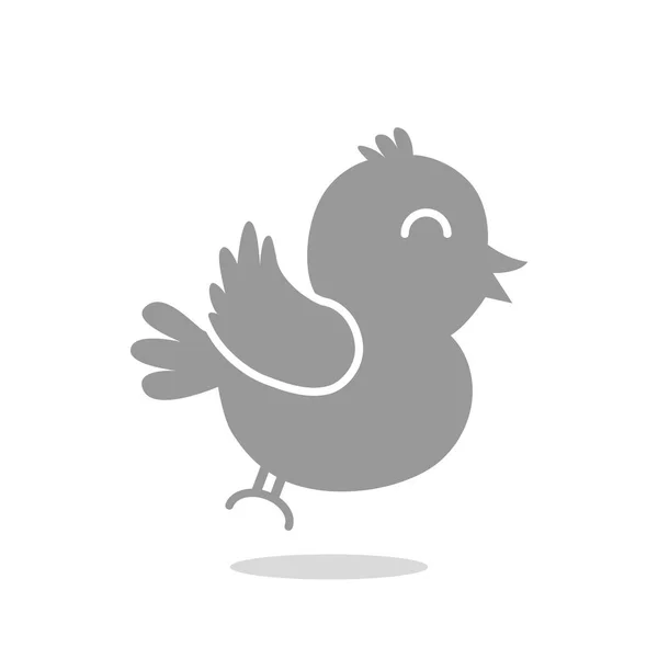 Web vogel pictogram — Stockvector