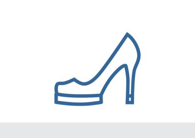 Topuk ayakkabı satırı simgesi