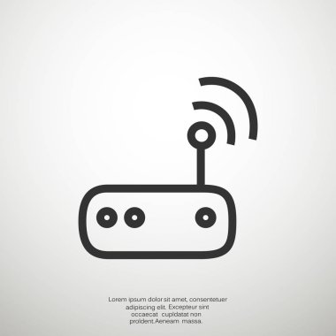 Wi-Fi Router simgesi