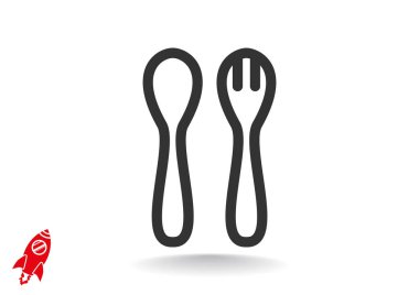 Kaşık ve çatal simgesi