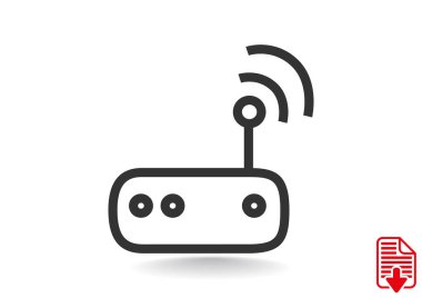 Wi-Fi Router simgesi