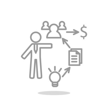 İş basit web simge kümesi