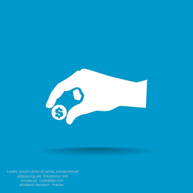 Elinde para web simgesi