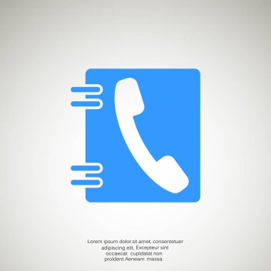 Telefon rehberi simgesi