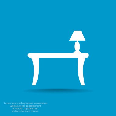 lambalı Vintage tablo