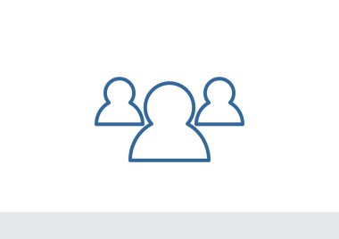 Grup insanların web simgesi