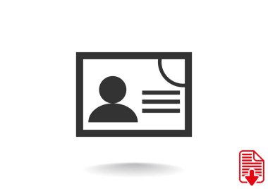 kimlik kartı simgesi