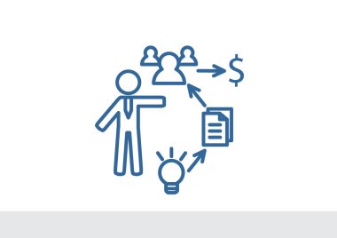 İş basit web simge kümesi