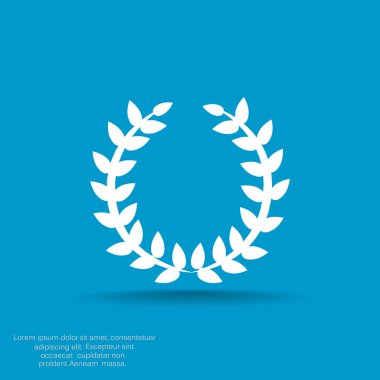 Kazanan çelenk simgesi