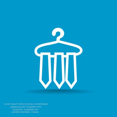 Bağları askı simgesini