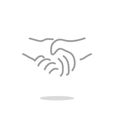 El sıkışma simgesi web simgesi