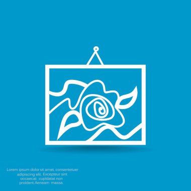 çerçeveli resim simgesi