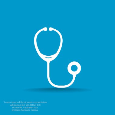 basit stetoskop simgesi
