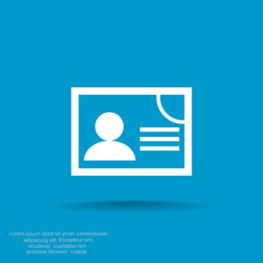 kimlik kartı simgesi