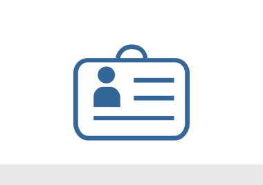 kimlik kartı simgesi