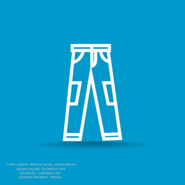 pantolon web simgesi