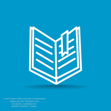 Açık kitap web simgesi