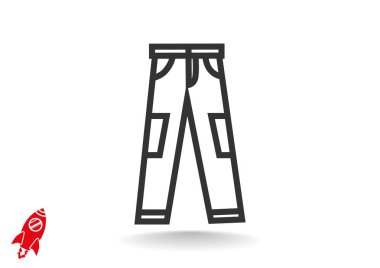 pantolon web simgesi