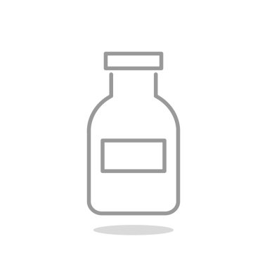 Tıp şişe web simgesi