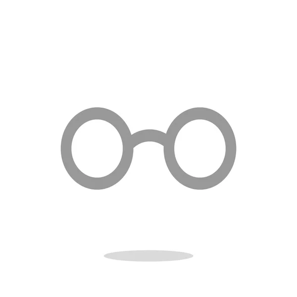 Icona web occhiali retrò — Vettoriale Stock