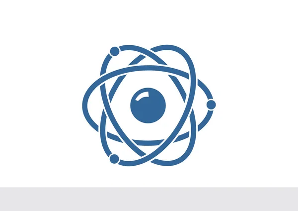 Ikona ikony atomu — Stockový vektor