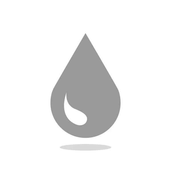 Gotita líquida icono web simple — Vector de stock