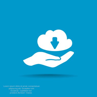 bulut web indir simgesi