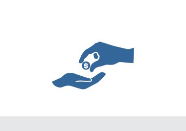 sadaka, web simgesi vermek