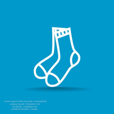 socks web icon clipart