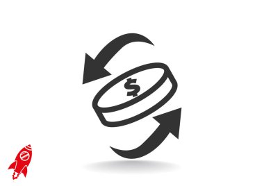 Doları para ile okları